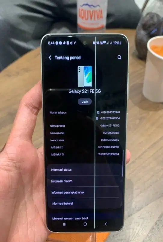 Samsung Galaxy S21 FE 5G 8/256GB (Cek Deskripsi)