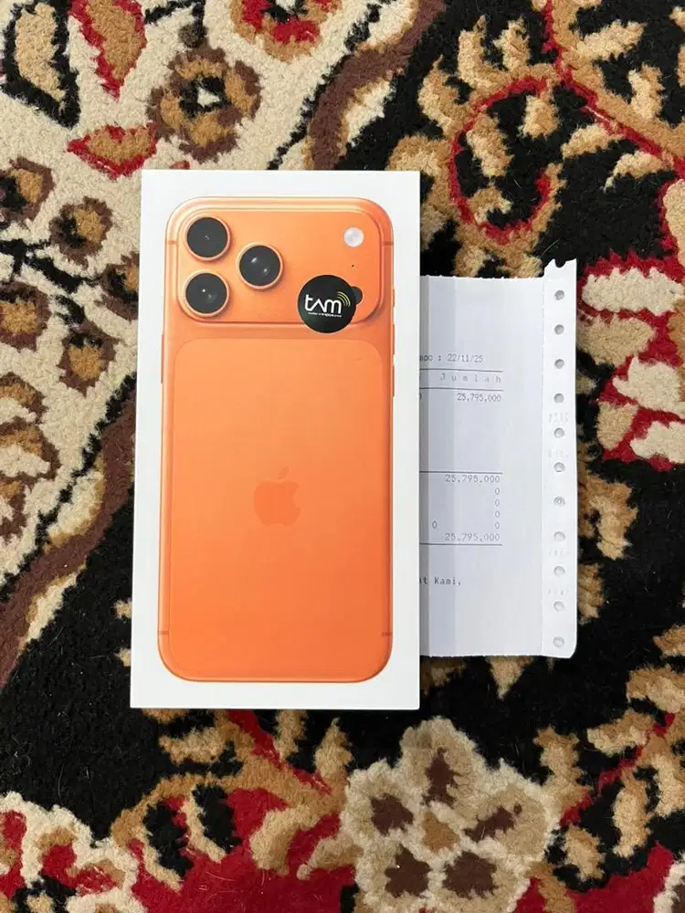 IPHONE 17 PROMAX 256GB GARANSI RESMI IBOX