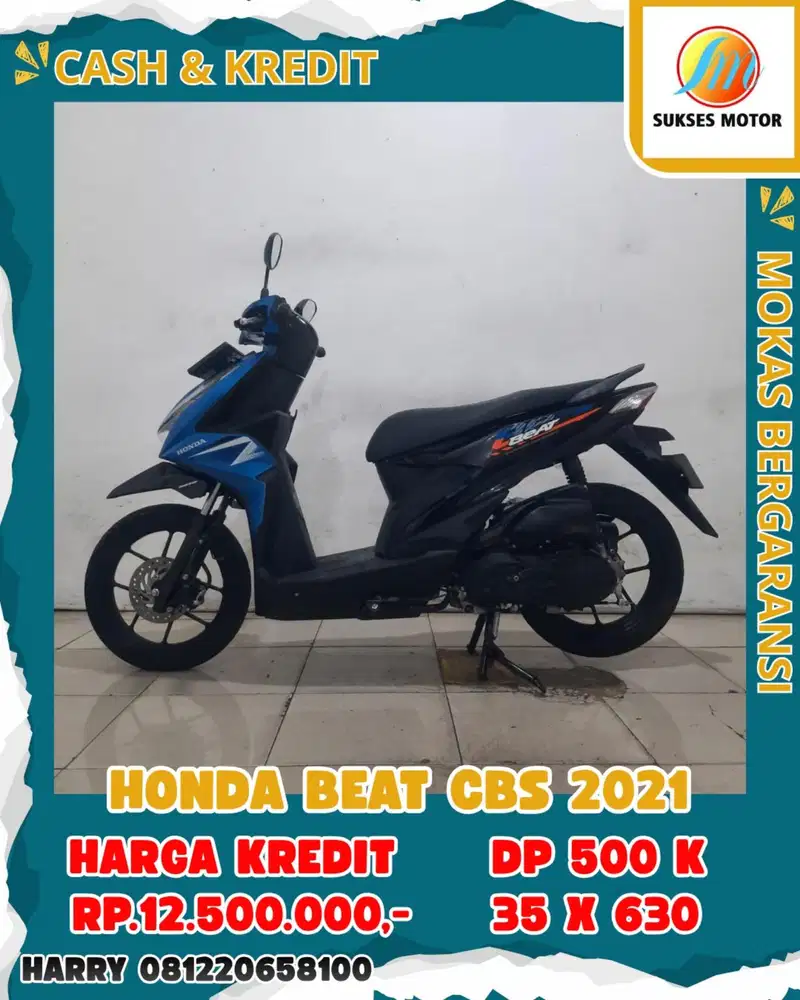 Honda Beat 2021 Sukses Motor Promo HUT ke 17 Gebyar Promooo