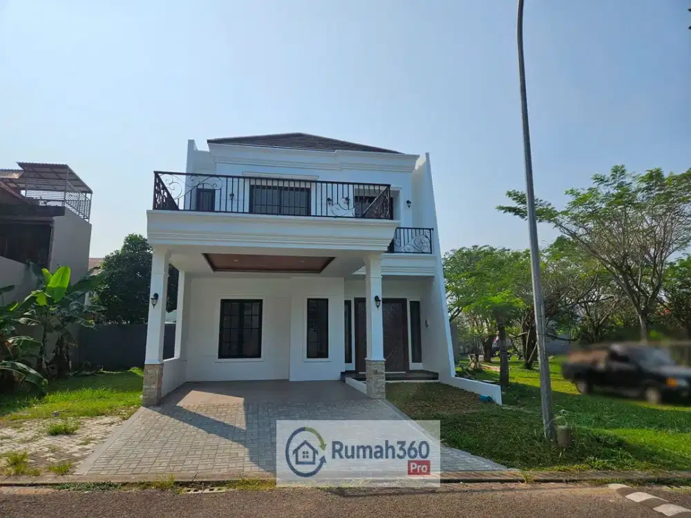 Dijual Rumah Baru Desain mandiri The Icon BSD Tangerang T1124