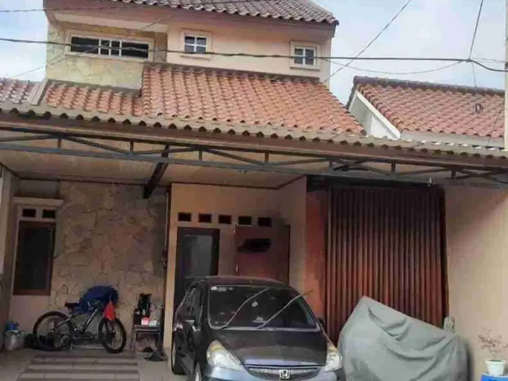 Dijual rumah 2 lantai Furnish cluster area sekitar sektor 9 Bintaro Pondok Aren