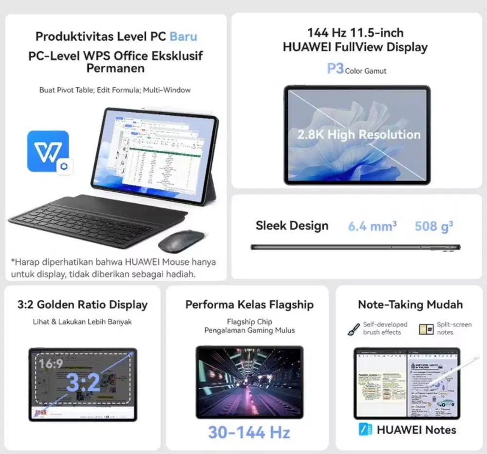 HUAWEI MatePad Air graphite black 8/128