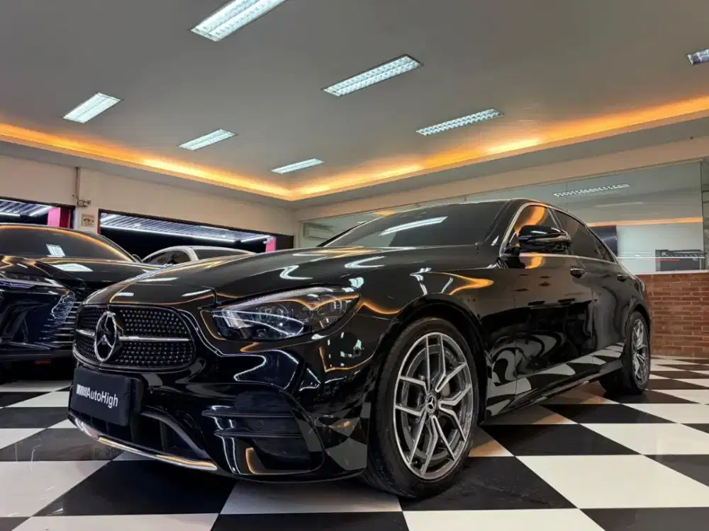 DP10% [Km7.000] E300 AMG 2021 Black Reg 2022 #AUTOHIGH