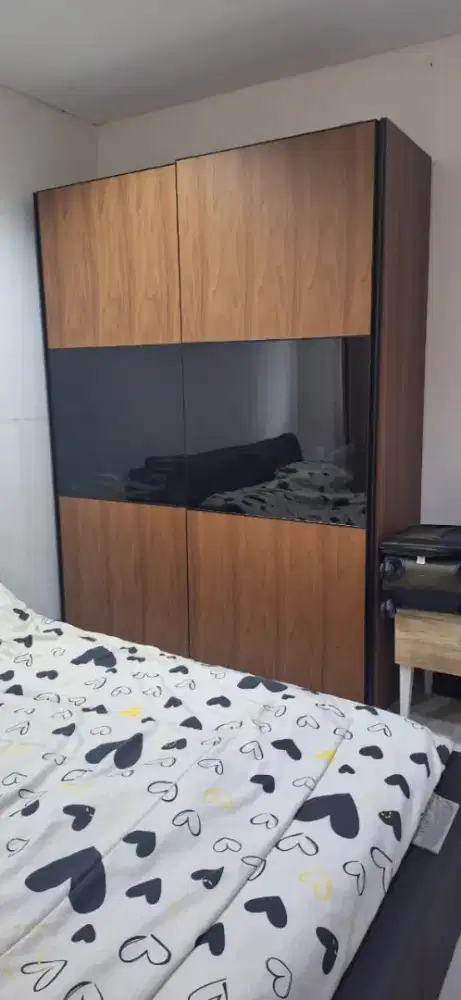 Lemari Cellini Sleding Besar Uk.200x240x60 Besar Asli Istimewa