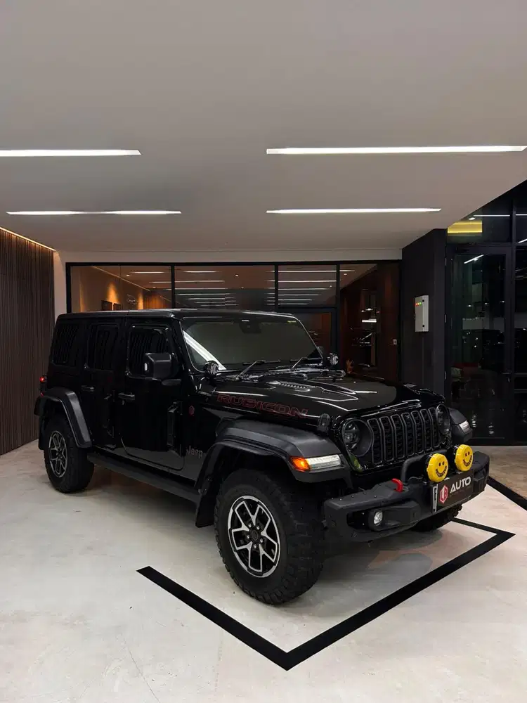 Jeep Wrangler JL Rubicon 2025 Hitam 4Door Km13rb B1915EJG Nik 2024