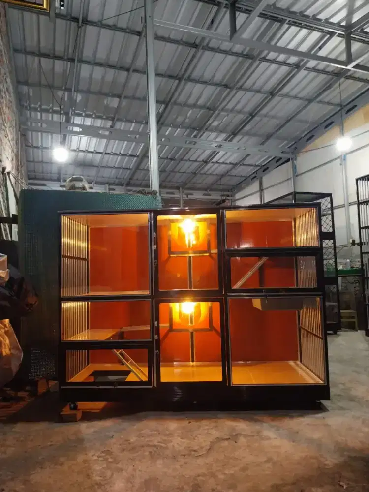 Jual kandang kucing 2 pintu