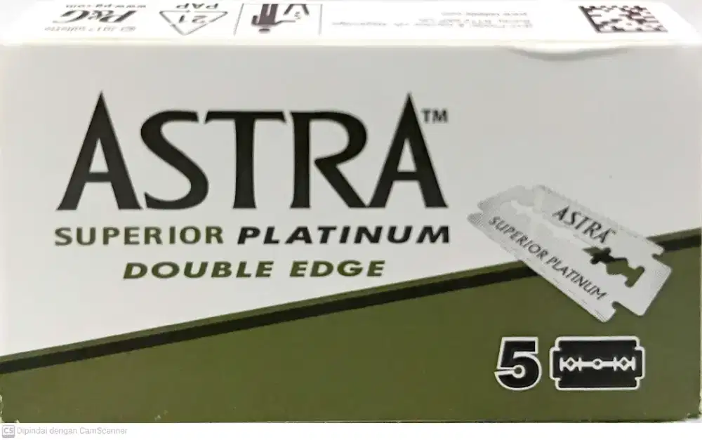 SILET ASTRA SUPERIOR PLATINUM PERBUNGKUS ISI 5