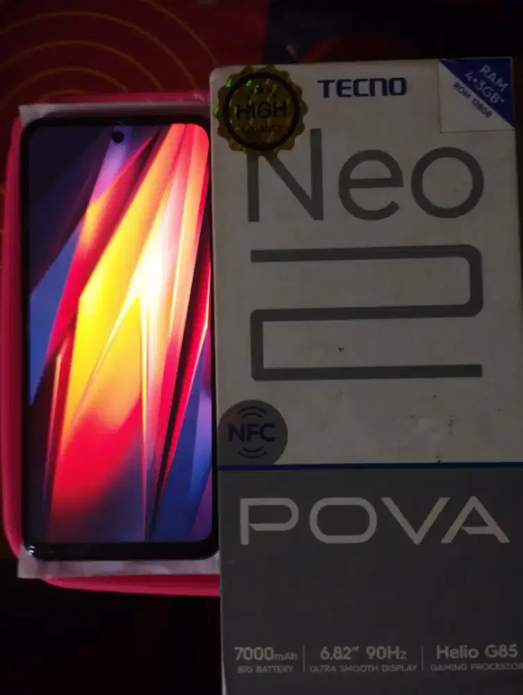 Techno Pova Neo 2 RAM 6/128 Giga
