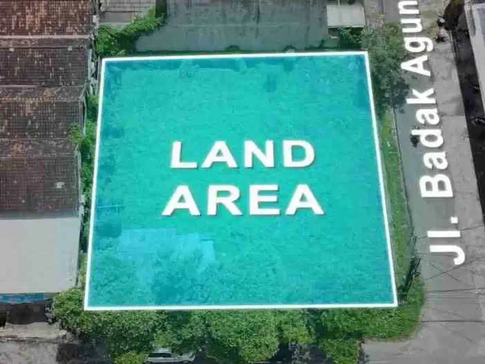 Tanah Hook Luas 278m² Lokasi Jl Badak Agung Renon area Strategis Investasi