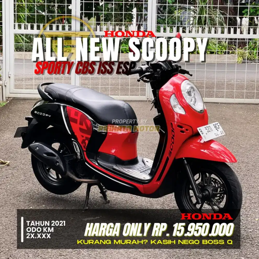 HONDA ALL NEW SCOOPY SPORTY 2021