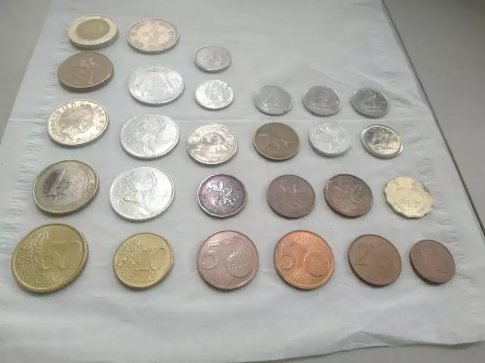 Di maharin koin lama asing, Rp 1.500.000