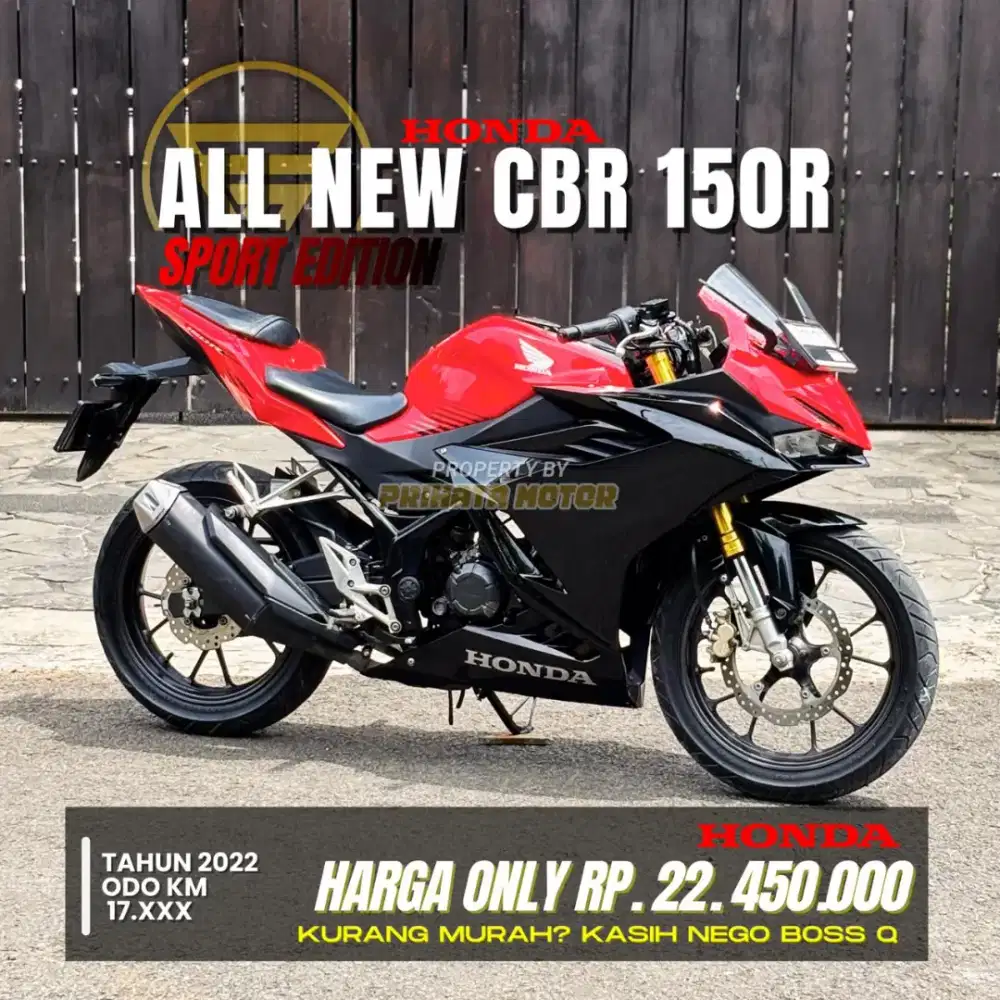 HONDA ALL NEW CBR 150R 2022