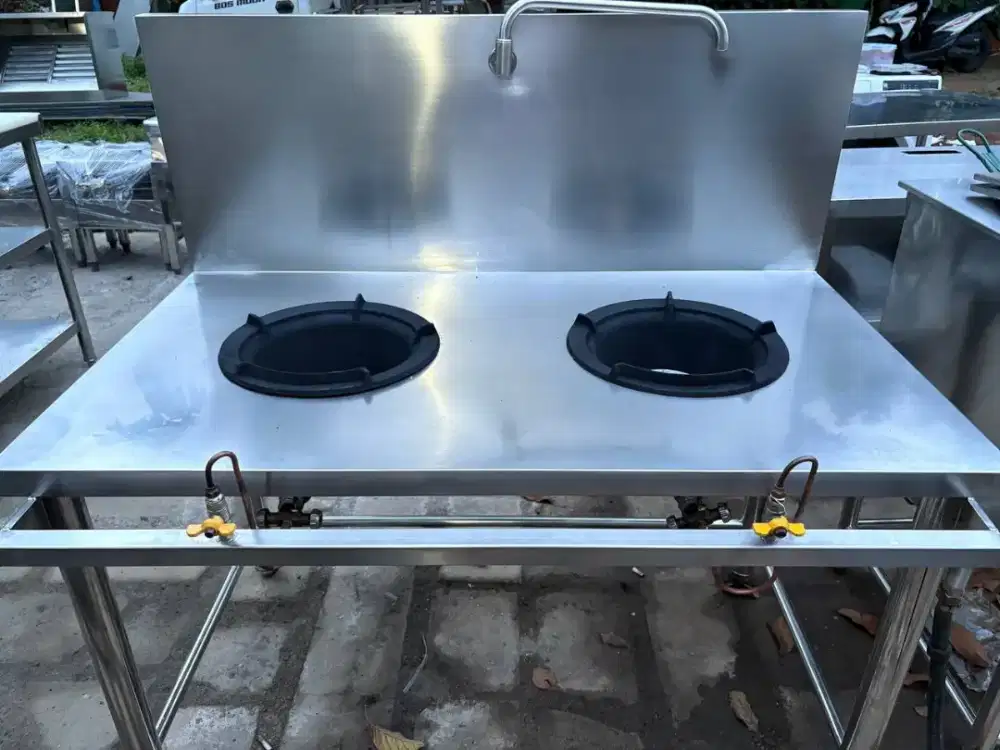 Kommersial stove kitchen stainles