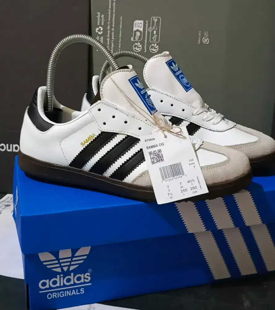 Adidas Samba OG Cloud White Core Black