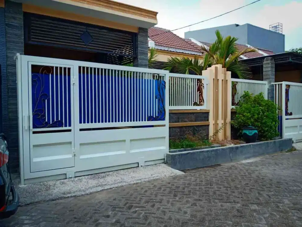 MURAH rumah Palm Oasis Sememi 2 kavling jadi 1