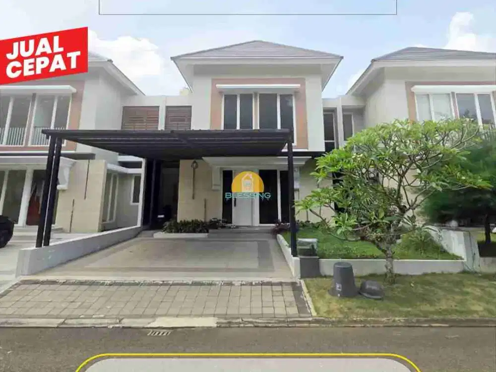 Rumah BU murah siap pakai dan disewakan di BSB City