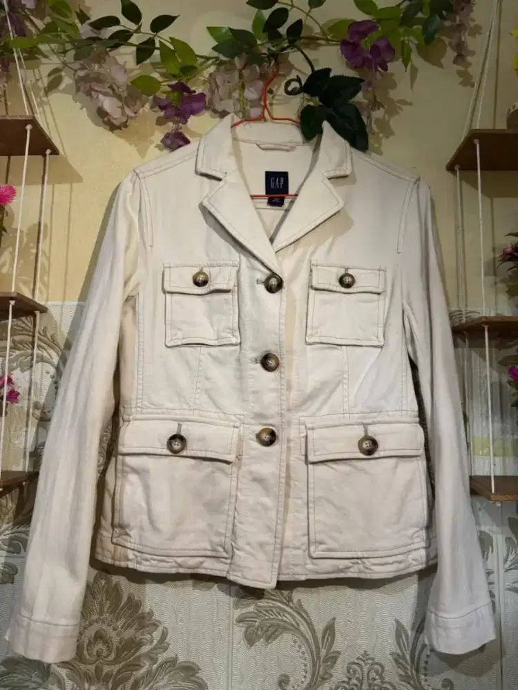 Vntg GAP women, PATENA Coat, Dust imported.