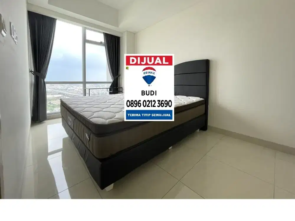 Dijual cepat apartemen sedayu city kelapa gading LB 37 m2 1 KT lantai 26