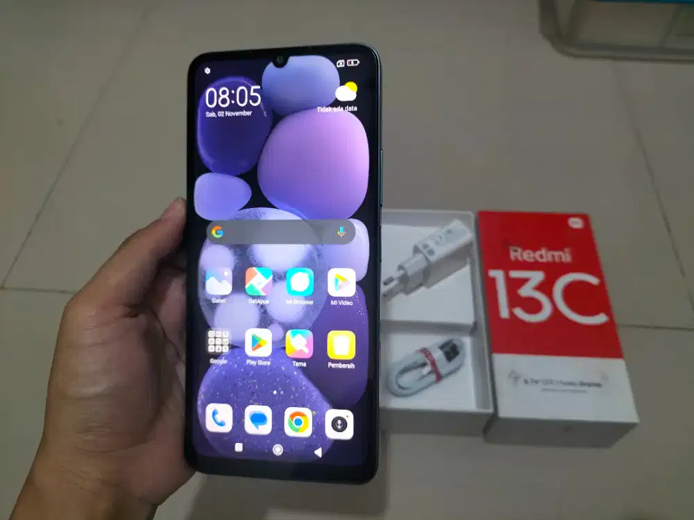 XIAOMI REDMI 13C RAM 8GB/256GB Fingerprint Face iD, kamera 50MP, BU