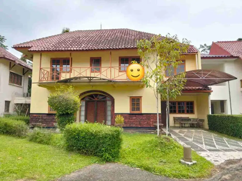 Rumah Asri di Rancamaya Golf Estate Bogor