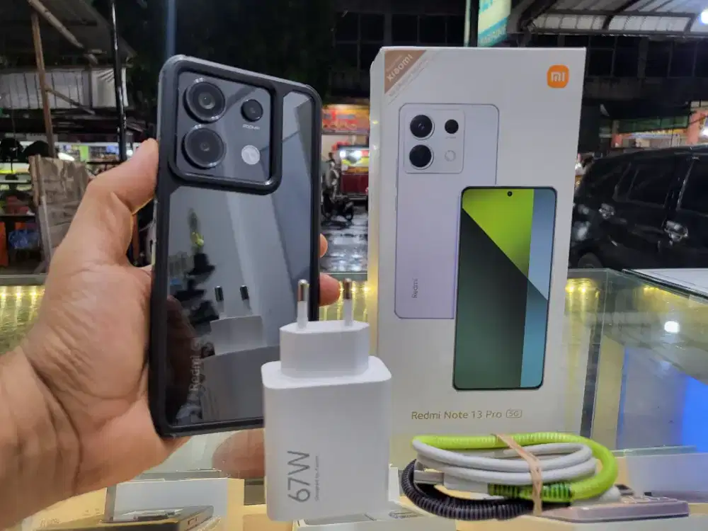 REDMI NOTE 13 PRO 5G 8/256GB
SPEK GAMING CAMERA 4K 60FPS
FULL ORI 67W