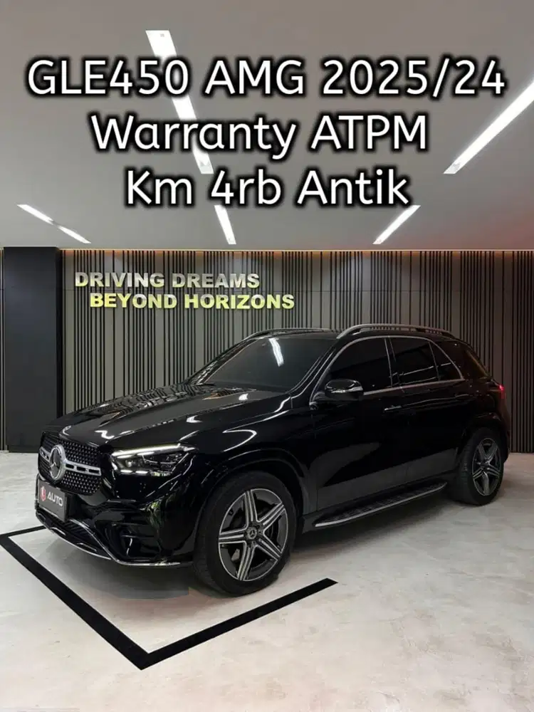 Mercedes Benz GLE450 GLE 450 AMG 2025 Hitam Km4rb Nik 2024
