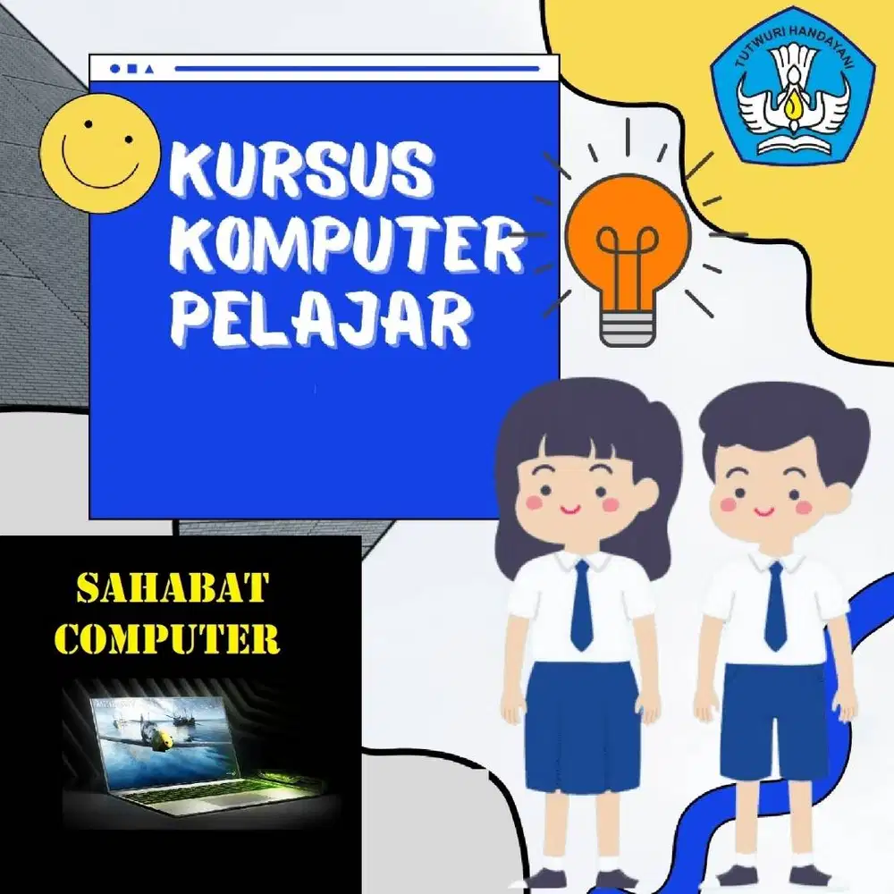 Kursus Privat Komputer untuk Siswa SD/SMP/SMA