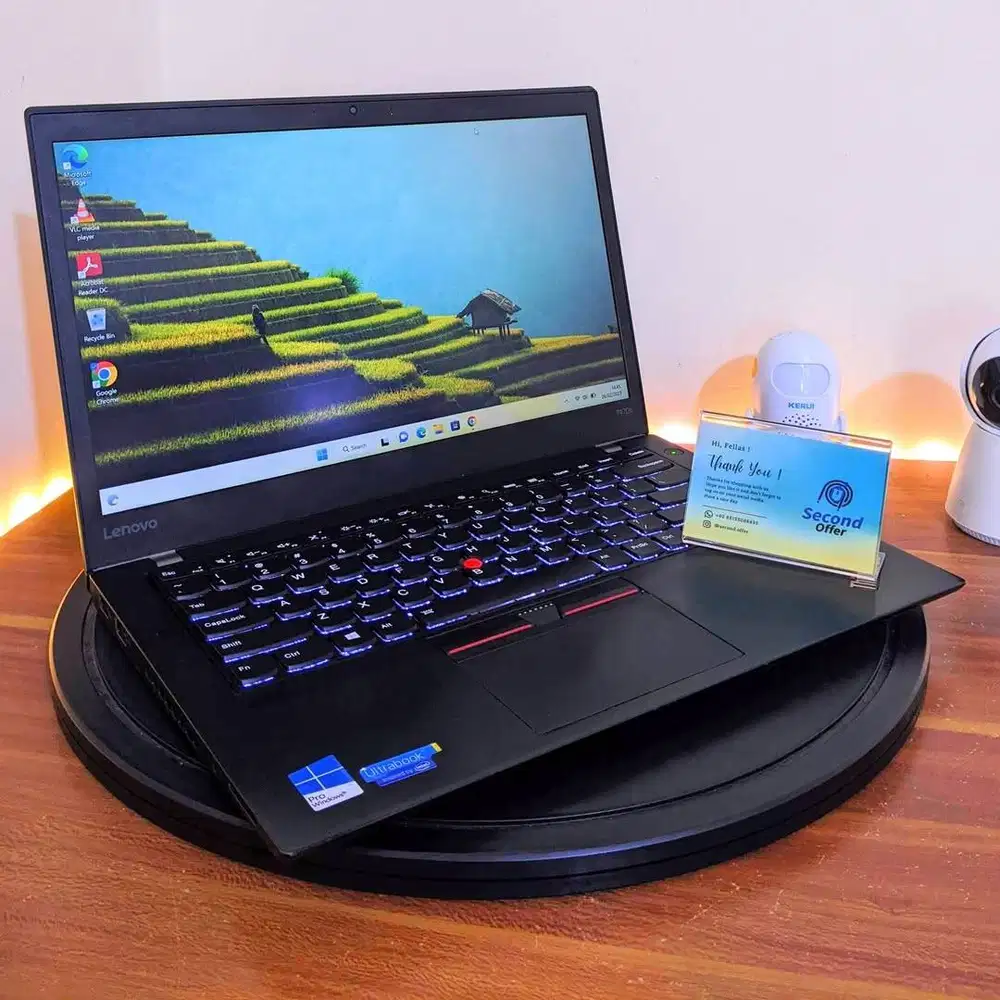 Lenovo Thinkpad T470s inteL core i7 Gen 6 | Ram 8GB | SSD Nvme 256GB
