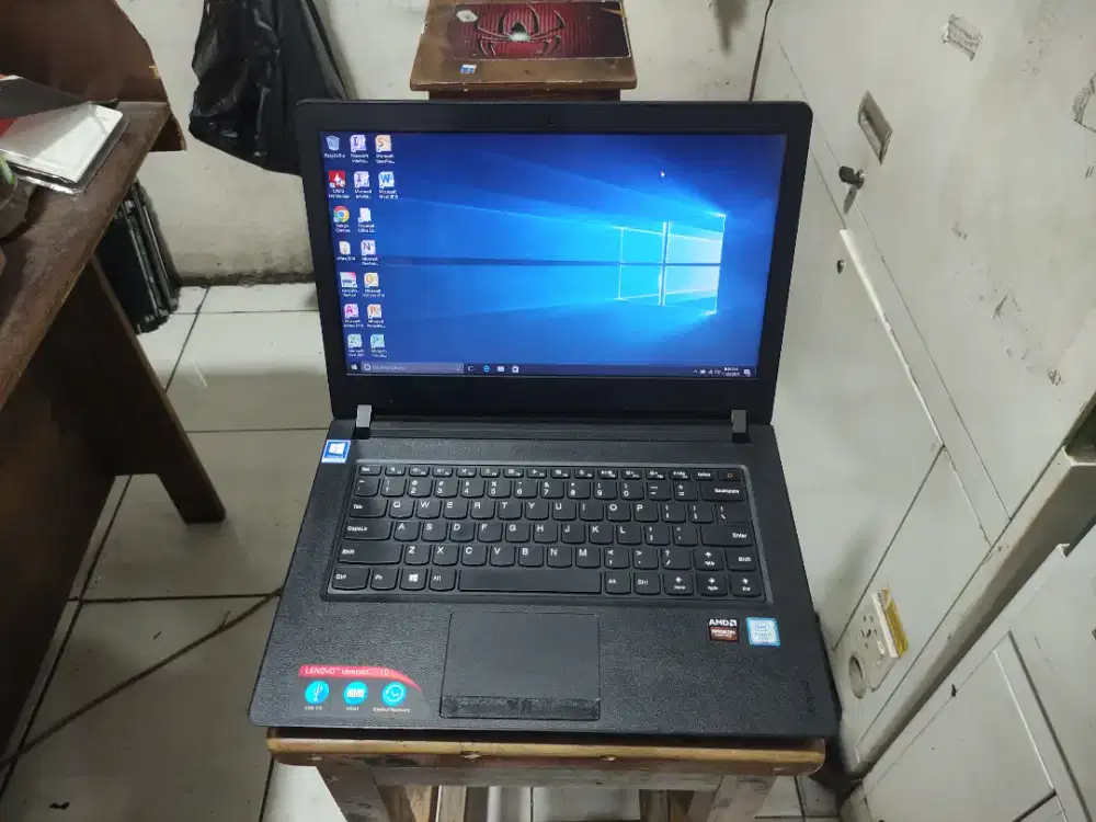 A1272 Laptop Lenovo ideapad 110-14ISK Ram 8gb ssd 256gb core i7 2VGA