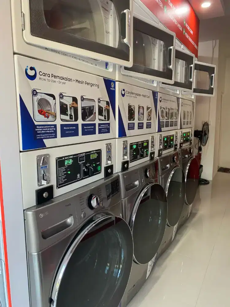 DIBUTUHKAN SEGERA KARYAWAN LAUNDRY COIN WANITA