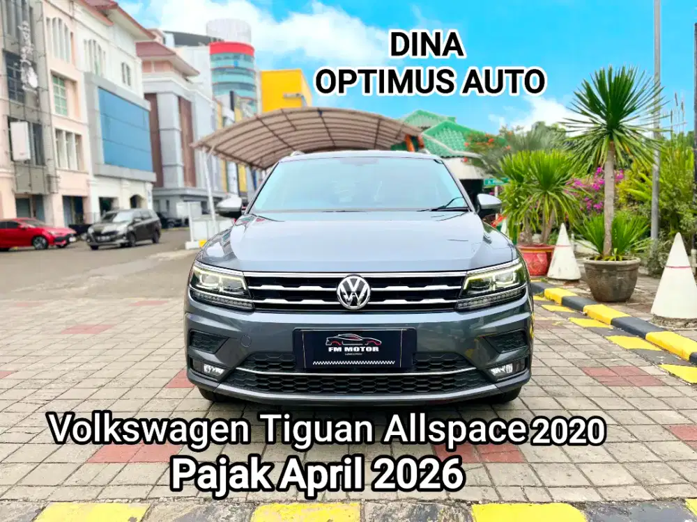 Volkswagen Tiguan Allspace 2020 Automatic 1.4,Pajak Panjang, Km Rendah