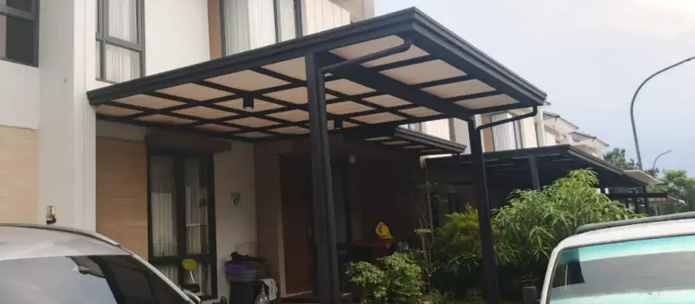 Kanopi atap alderon rs