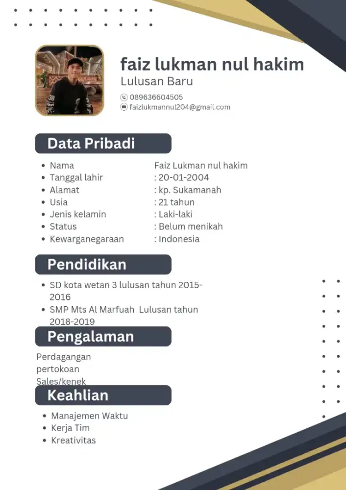 Info loker knggo pameget mnwi Aya wios damel nn Oge NU pnting mh halal