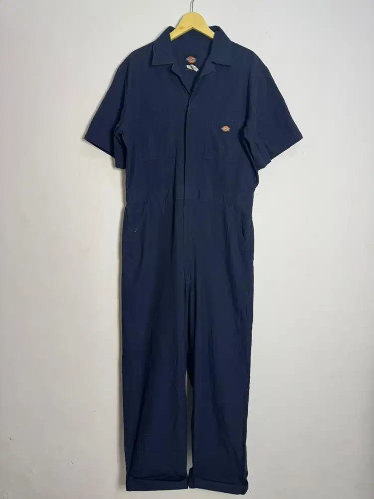 RARE! Coverall Dickies Short Sleeve Jumpsuit Original