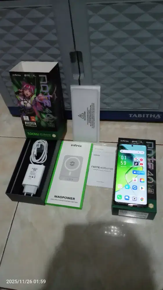 Infinix Note 40 Pro 5G Ram 256GB