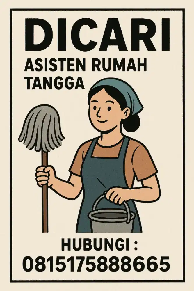 Dicari ART - PP - Wanita - Harapan Baru 1, Bekasi Barat