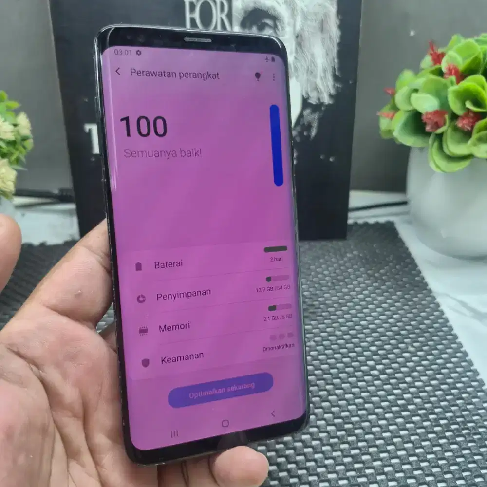 SAMSUNG GALAXY S9+ 6/64 SEIN SECOND RESMI ORIGINAL