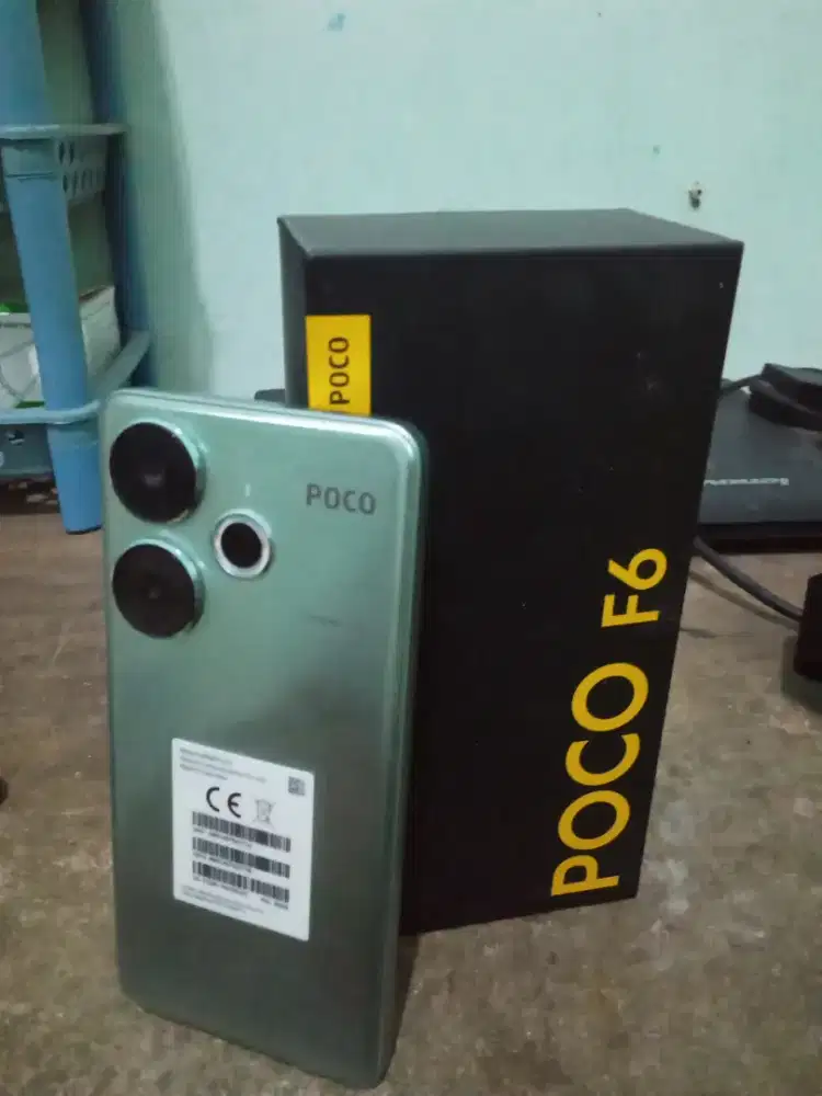 Poco f6 8/256 fullset ori