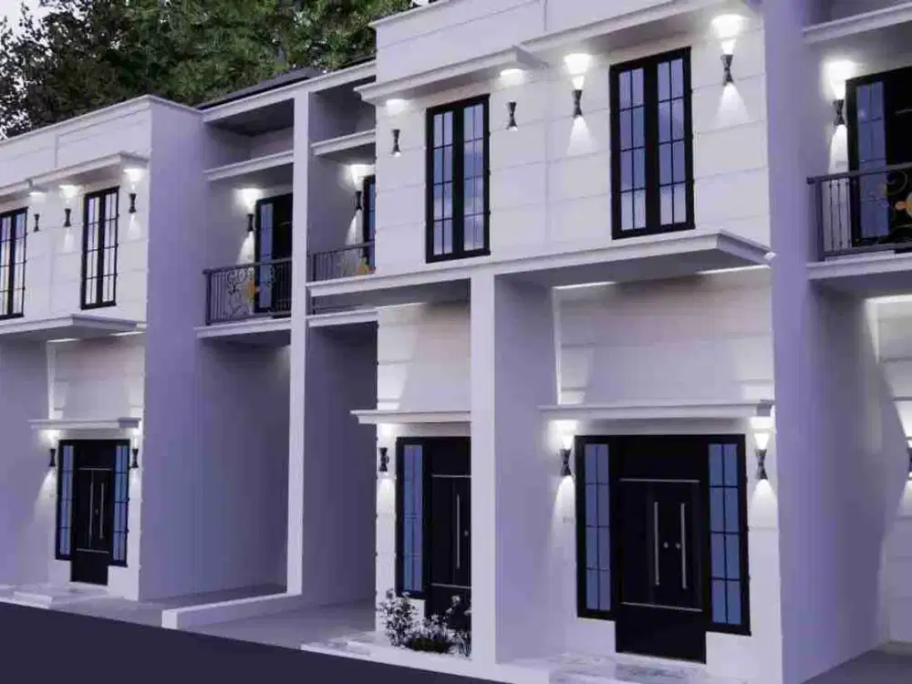 Rumah Baru Di Pasar Rebo, Kalisari 2 Lantai dekat Mal Cijantung, Bisa KPR Di Jakarta Timur
