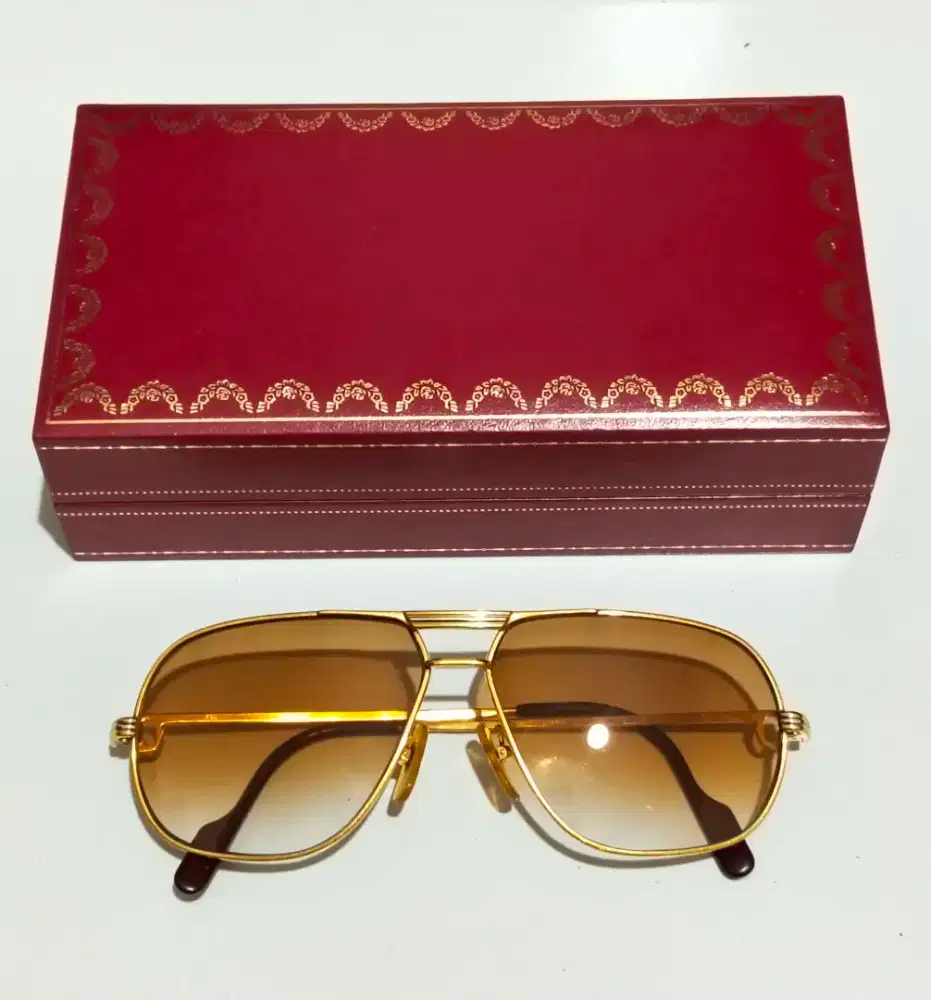 Kacamata Cartier Tank Louis Original