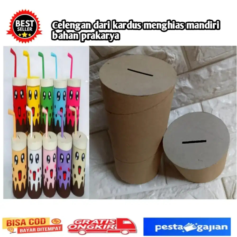 Aneka bahan prakarya kerajinan tangan