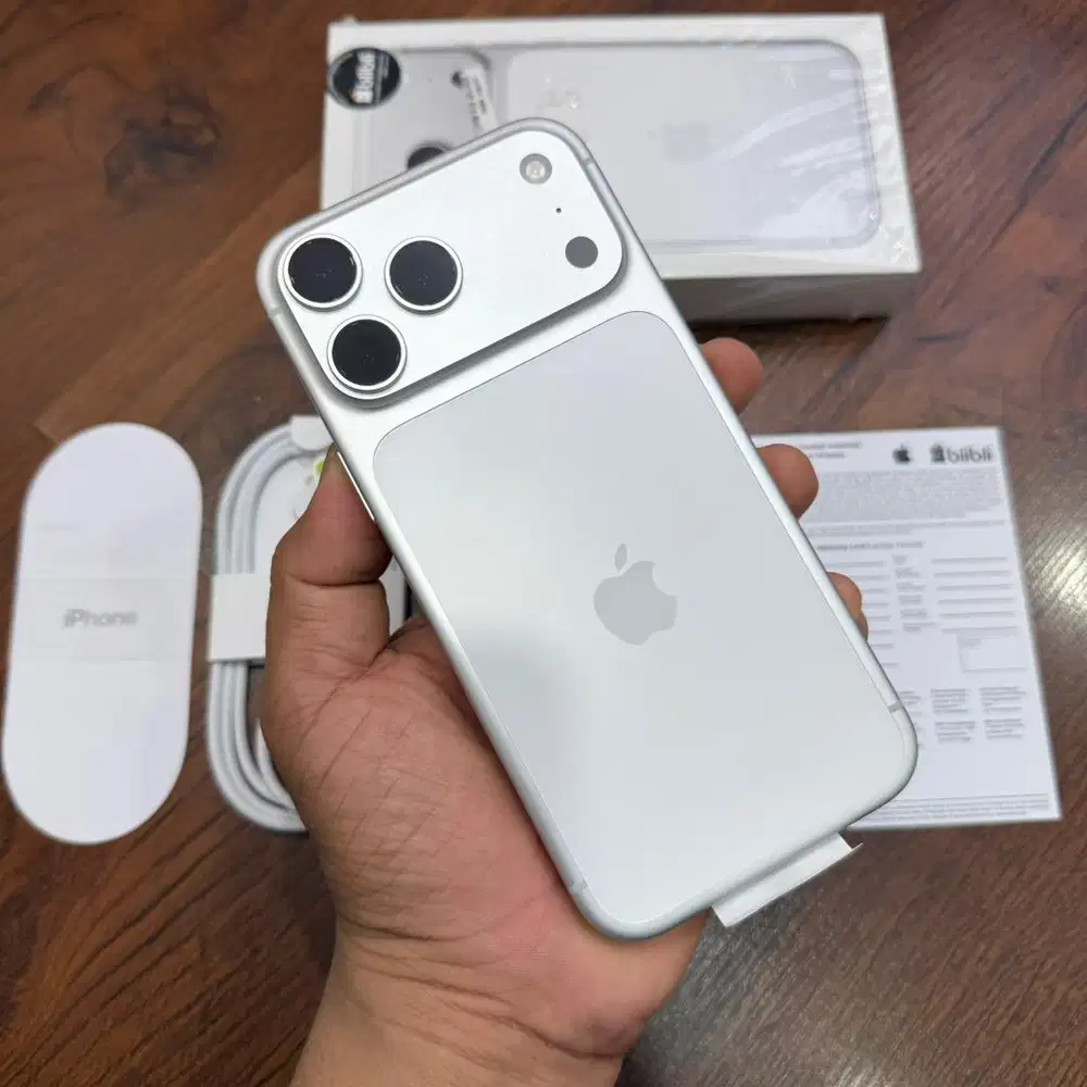 iphone 17 pro max 512gb silver garansi ibox