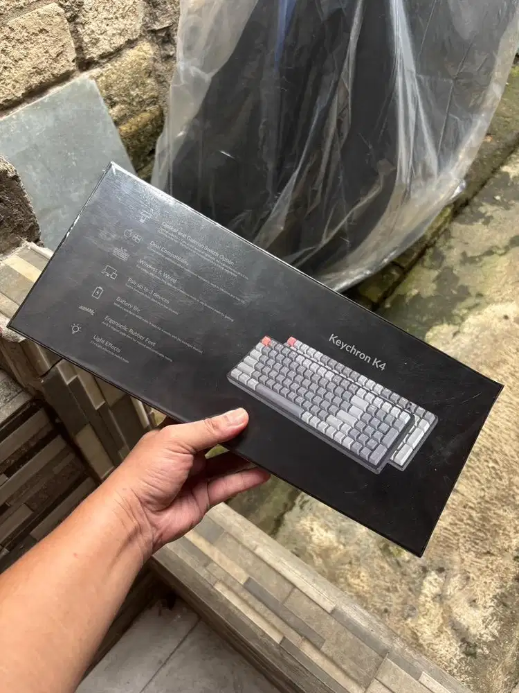 Keychron K4 V2 Alumunium Backplate Wireless BNIB Kolpri