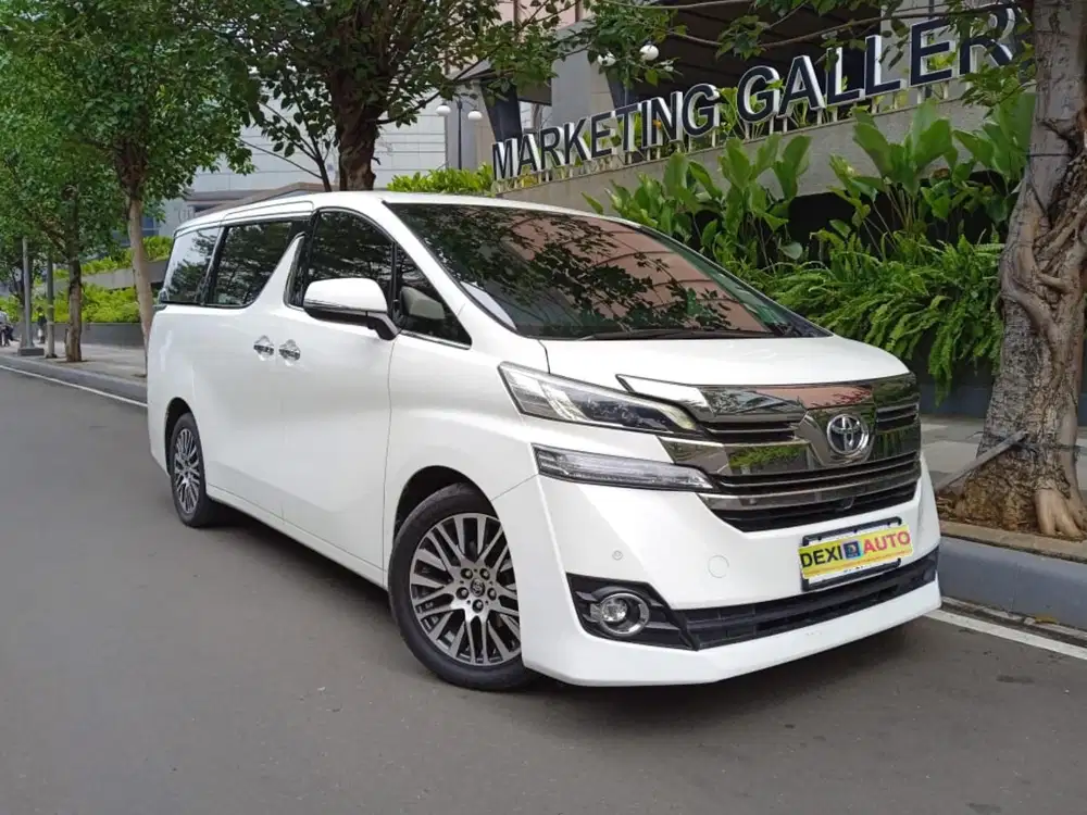 (KM30000)ALPHARD VELLFIRE G ATPM 2018 NIK 2017  KAYA BARU KM RENDAH!!