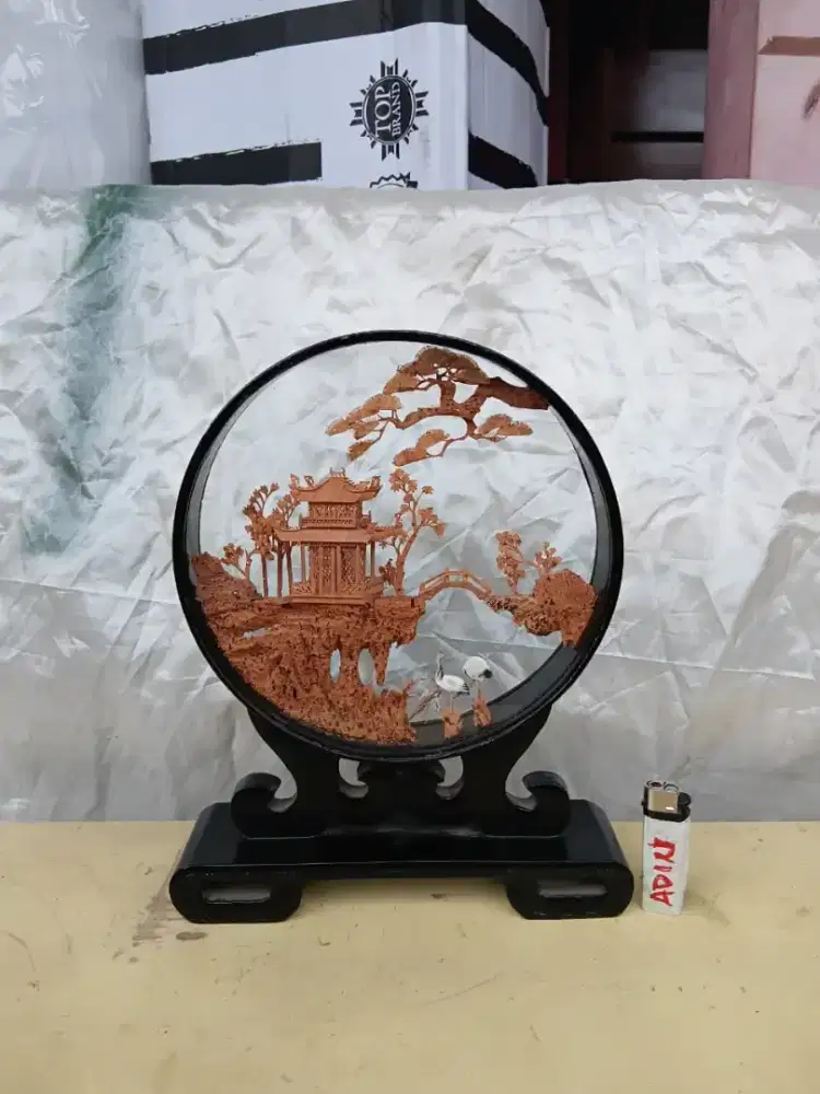 pajangan pecinaan tiongkok patung oriental peranakan