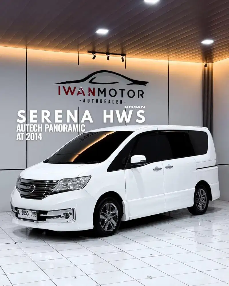 Pajak Baru! Nissan Serena HWS Autech Panoramic AT Tahun 2014