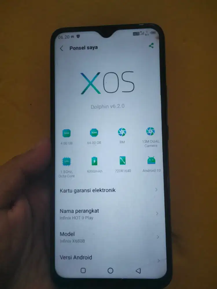 Infinix hot play 9 ram 4 64