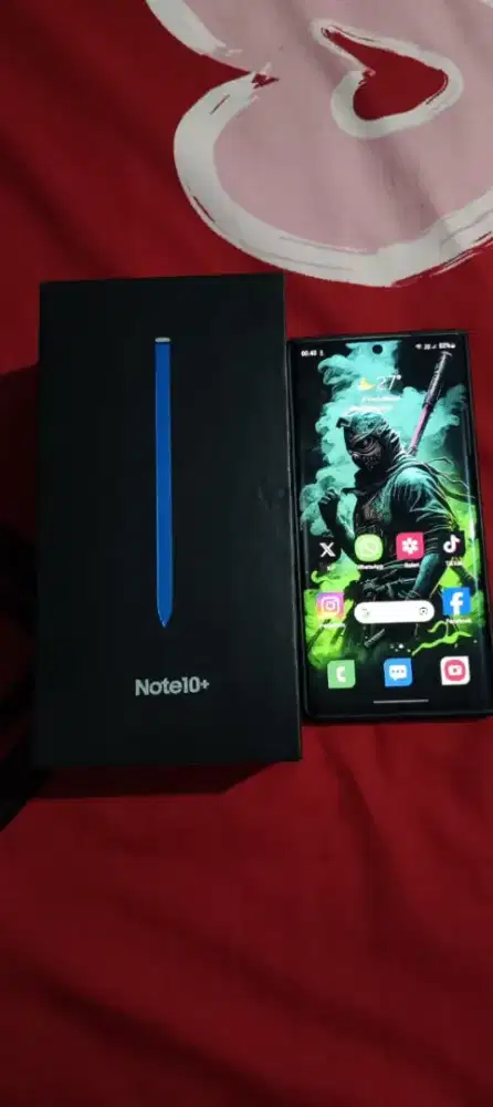 Samsung note 10 plus 12/256 fulset