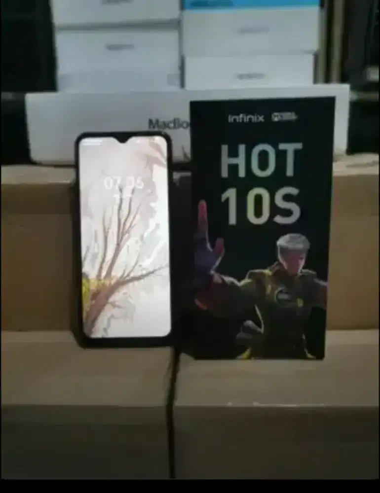 infinix hot 10s 6/128 edisi mobile legend original ex resmi Indonesia