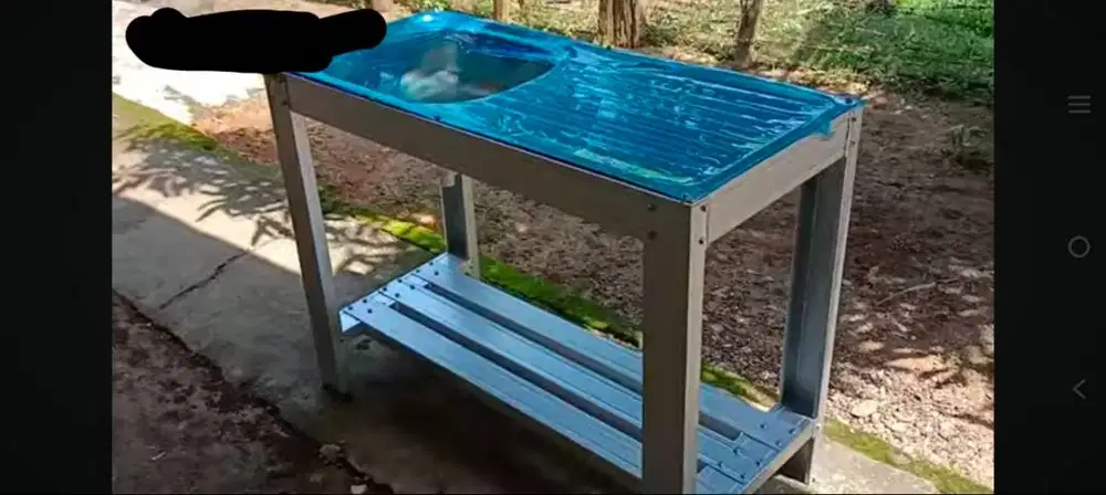 Wastafel cuci piring